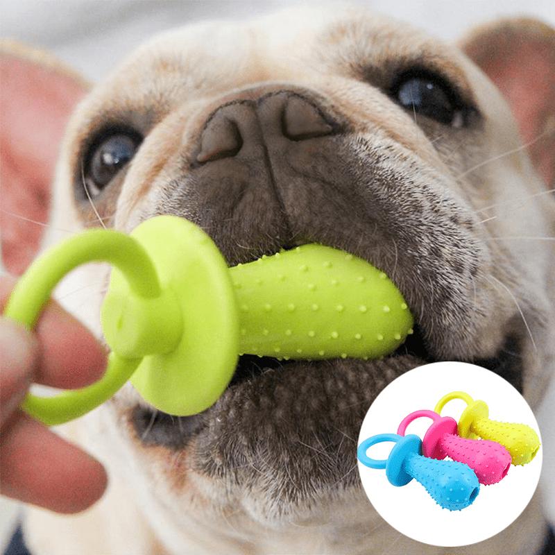 TPR Rubber Mini Pacifier Pet Toy for Cats and Dogs High-quality Grinding Teeth for Cats and Dogs Toys