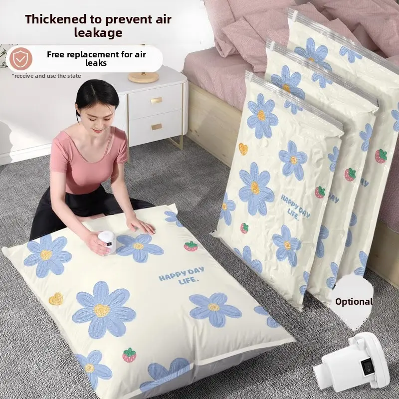 Vacuum bag for bedding, vacuum compression bag for household large clothes and quilts, special vacuum compression storage bag for quilts