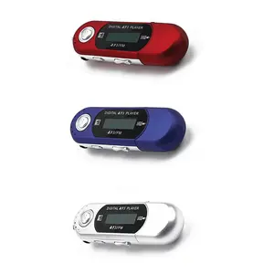 MANGOINTL  Mini MP3 Player USB 2.0 Small Flash Drive Lossless Sound Multilanguage LCD Music Player with 3.5mm Audio Jack Automatic Shutdown