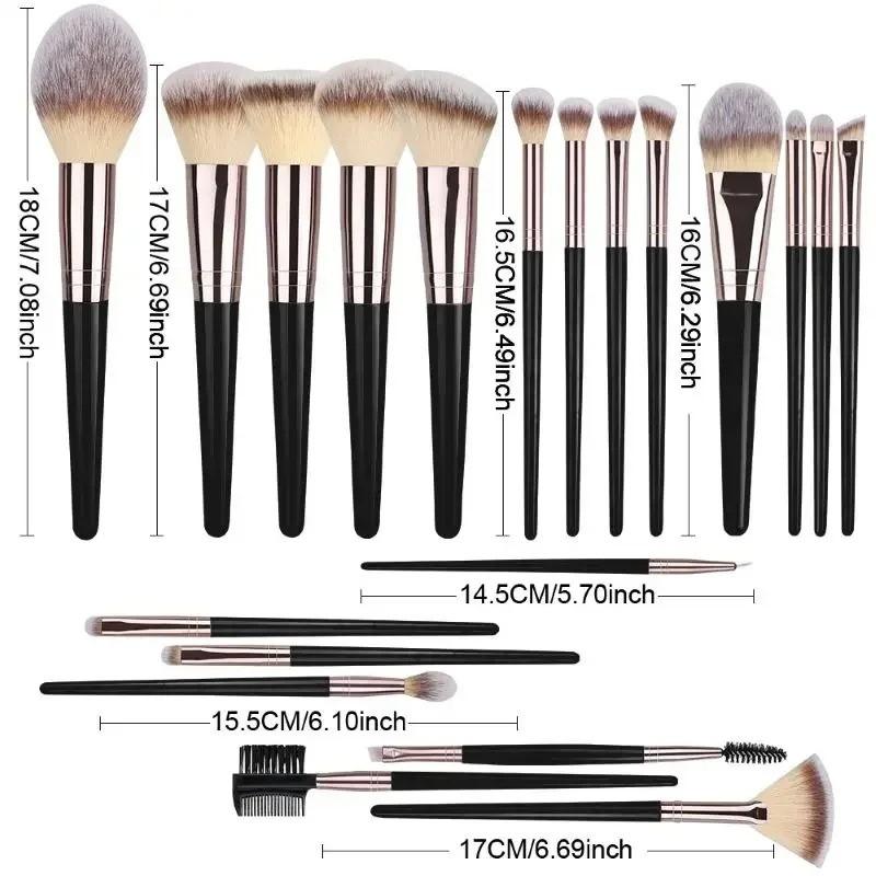 Professional Makeup Brush Set 3/10/15pcs, Eyeshadow Foundation Concealer Soft Fluffy, Women Beauty Tools, Mixed Brushes