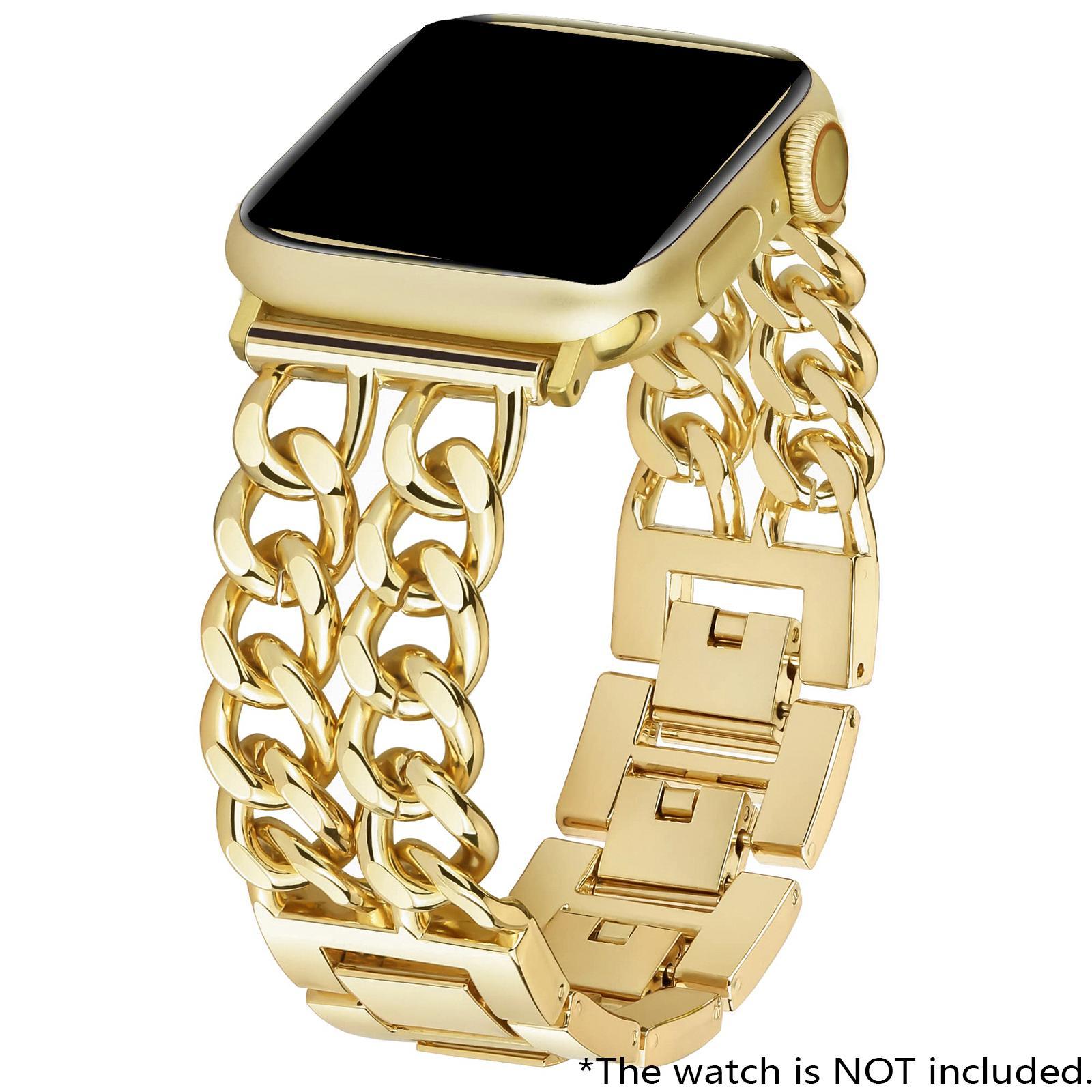 Watch Band (Band Only), Fashionable Watch Band for Apple Watch, Wearable Accessories Compatible with Apple Watch Series, Smart Watch Straps, Smartwatch Compatible Bands