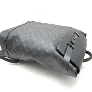 Pre-owned LV black monogram backpack/10015768 men's backpack
