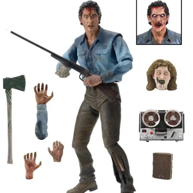 Neca Ghostbusters Ii Ash Movie Series Luxury Edition 7 Inch Collectible Figure, Desktop Decor, Halloween Gift, Birthday Gift, Party Gift