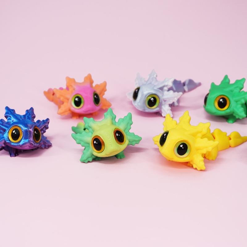 3pcs 3D Printed N & Y Button Clicker Desk Decor Cute Stress Relief Ornament Holiday Gift