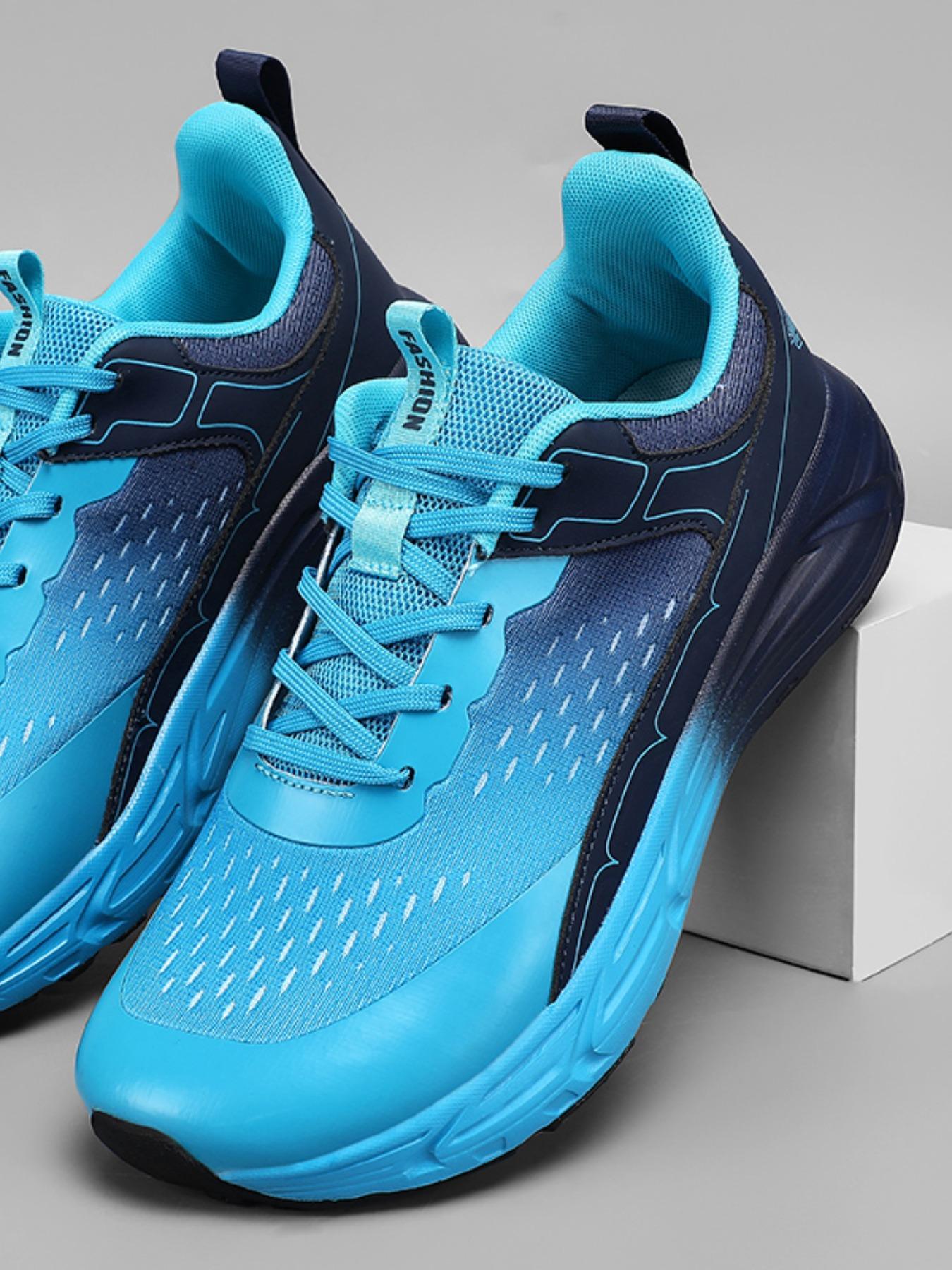 Men's  Chunky Running Sneakers, Breathable Mesh Upper, Ultra-Cushioned Thick Sole, Casual Athletic Shoes for American Runners