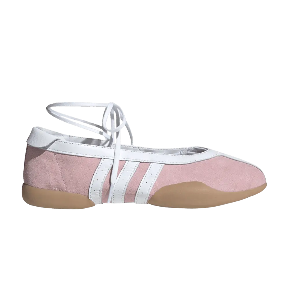 adidas Womens Taekwondo Mei Ballet 'Clear Pink Gum' (women's sizes) Clear Pink/Cloud White/Gum training shoes JQ6434