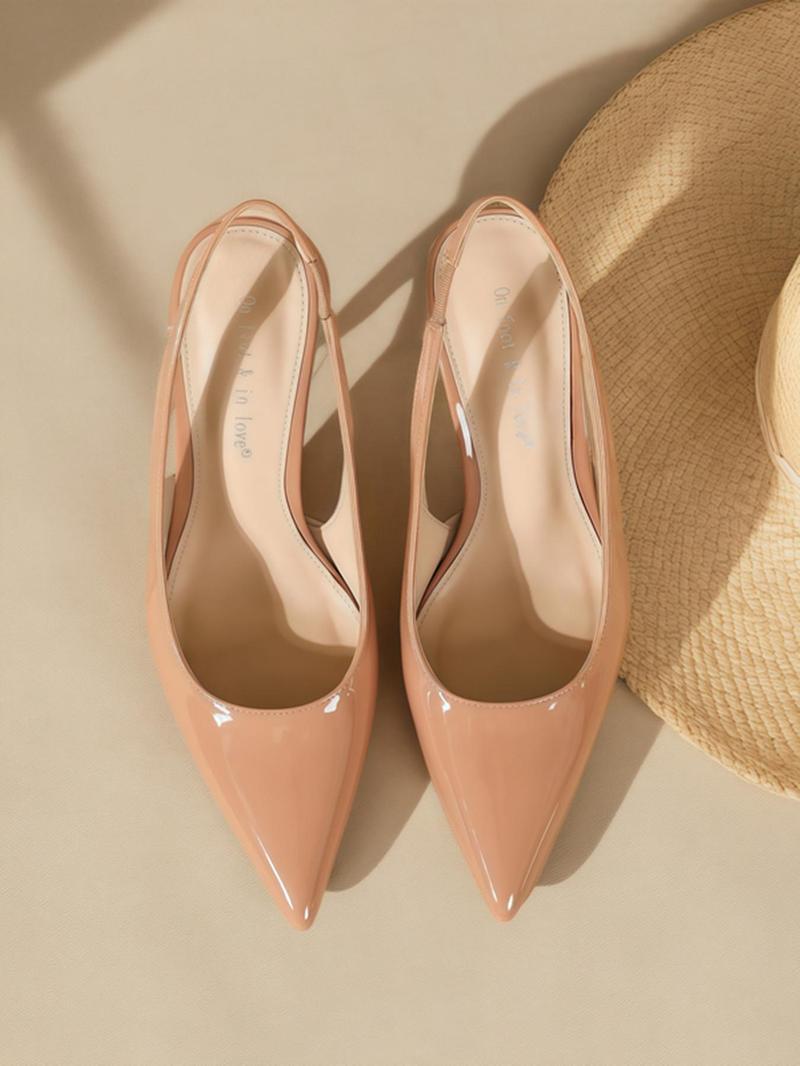 Women's Elegant Fashionable Pointed Toe High Heel Sandals, Fashionable Heeled Sandals, Trendy Minimalist Sandals, All-match Chic Heels for Women for Daily Wear, Walking Shoes