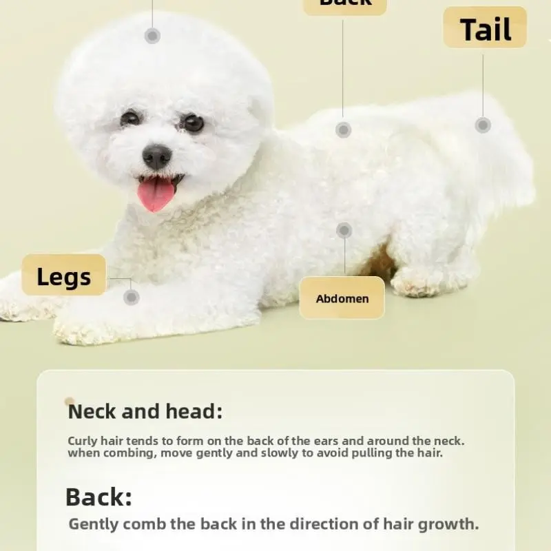 Pet Hair Brush Cat Comb, Dog Fur Remover, Specialized Pin Comb for Cats and Dogs, Effective Grooming Shedding Tool, Deshedding Tool, Ideal for Pomeranians