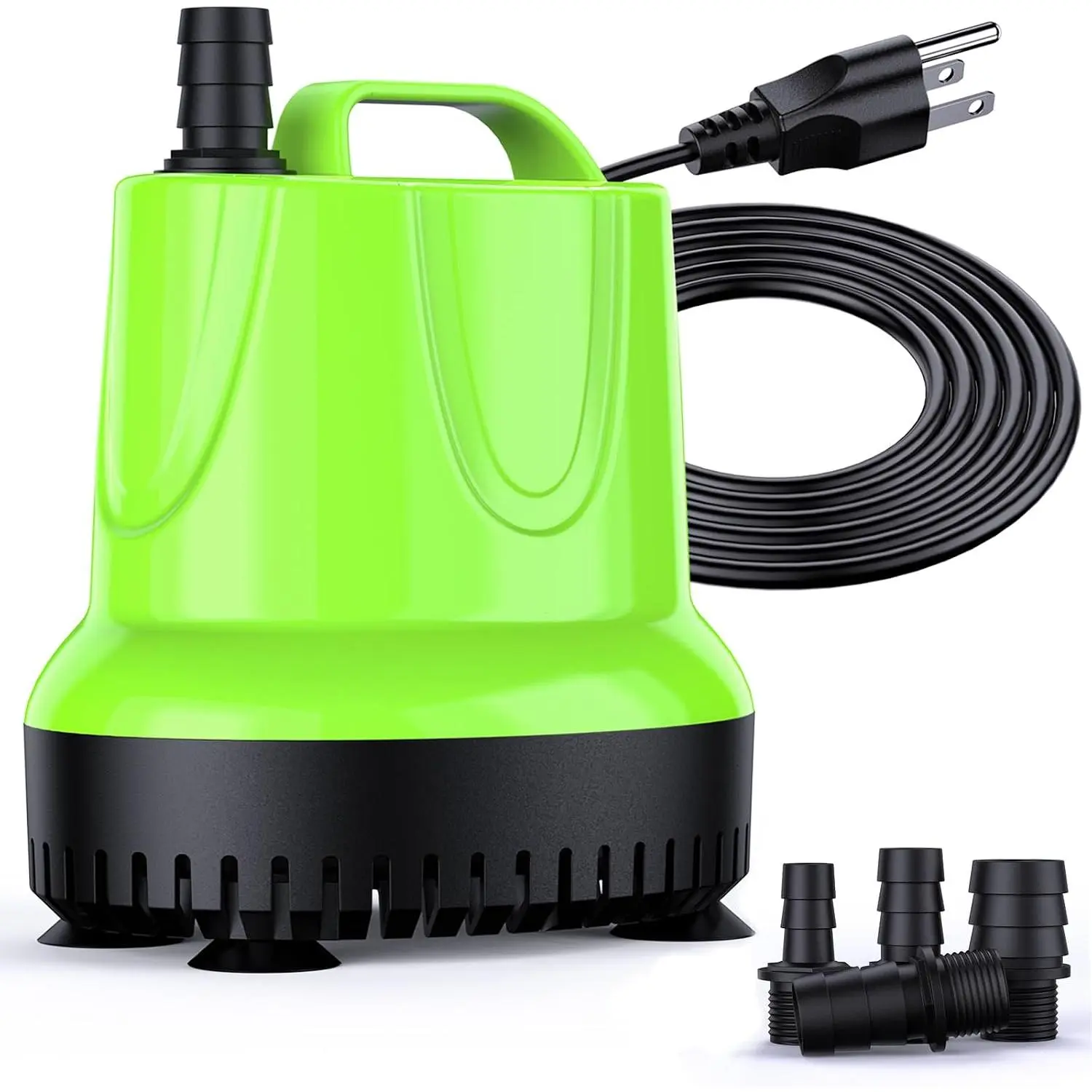 845 GPH 60W Small Submersible Water Pump for Outdoor Pond, Hydroponic, Statuary, Waterfall, Aquarium, Fish Tank