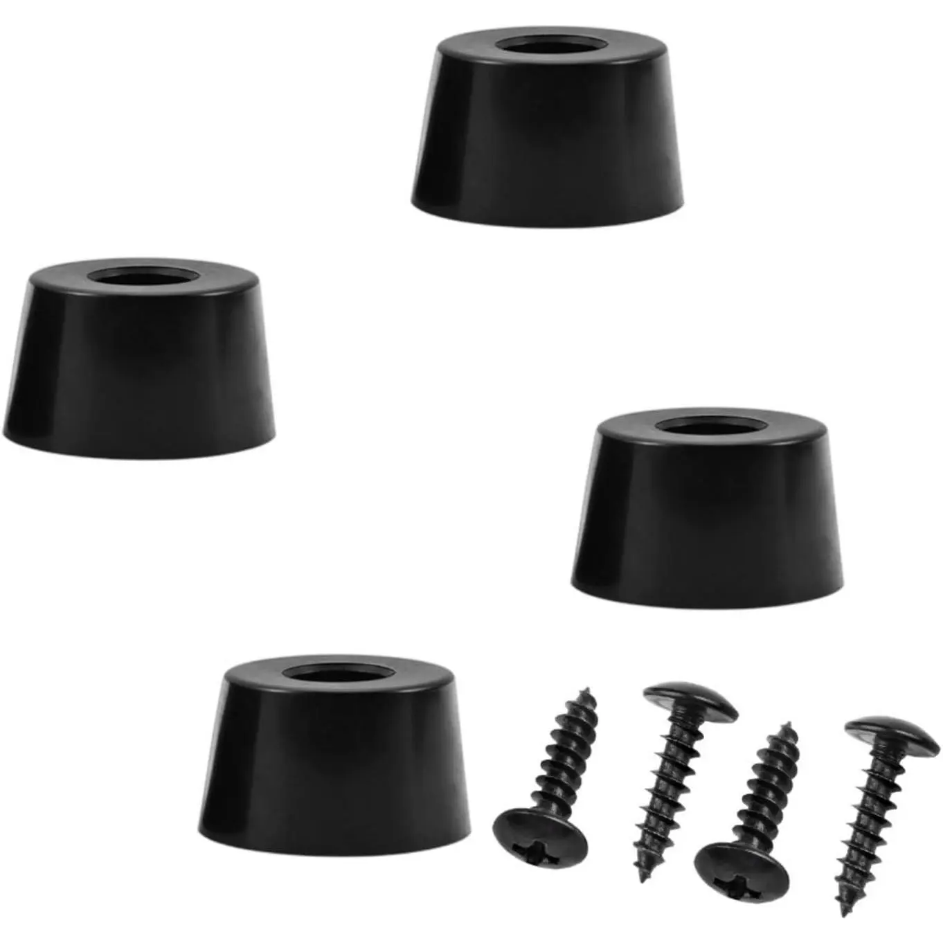 Speaker Isolation Pads 4 Pack for Turntables Amplifiers Receivers - Rubber  Vibration Damping Audio Equipment Shock Absorption Pads 24lb Capacity