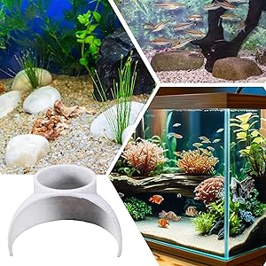 Aquarium Underground Tunnel Cave - Fish & Shrimp Hideouts for Aquariums, Reptile Hide, for Aquatic Pets to Breed, Play and Rest, Fish Tank Decoration, for Fishs, Shrimp, Reptiles, Amphibians, & More!