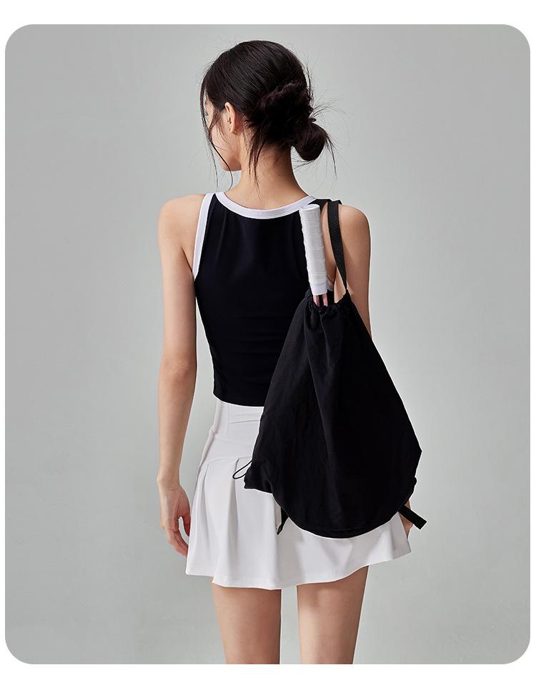 Plus Size Tennis Skort Sport Skirt With Built-in Shorts Anti-exposure 2-in-1 Athletic Dress for Running Workout Golf