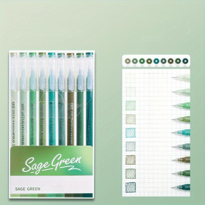 45 Morandi colour gel pens Neutral pens Coloured gel pens Large capacity drawing Non repetitive DIY student writing Correction marking Drawing gel pens