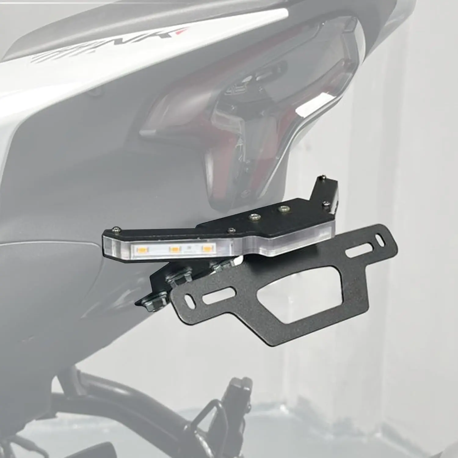 Tidy Tail Fender Eliminator for CFMOTO 450SS/450NK 2024 2025 2026| Custom Design,Integrated LED Turn Signals,Motorcycle License Plate Frame,450SS Aftermarket Parts,CFMOTO 450SS Accessories