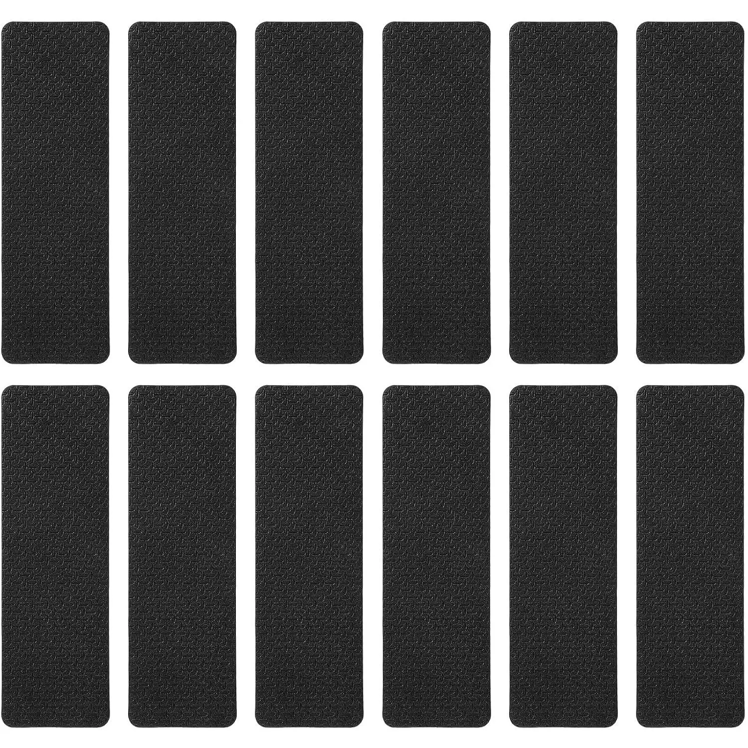 12 count No Slide Furniture Gripper | Rubber Pads for Couch, Non Slip Stoppers  Sliding  Floors, Heavy Duty Protectors for Recliner Sofa Chairs