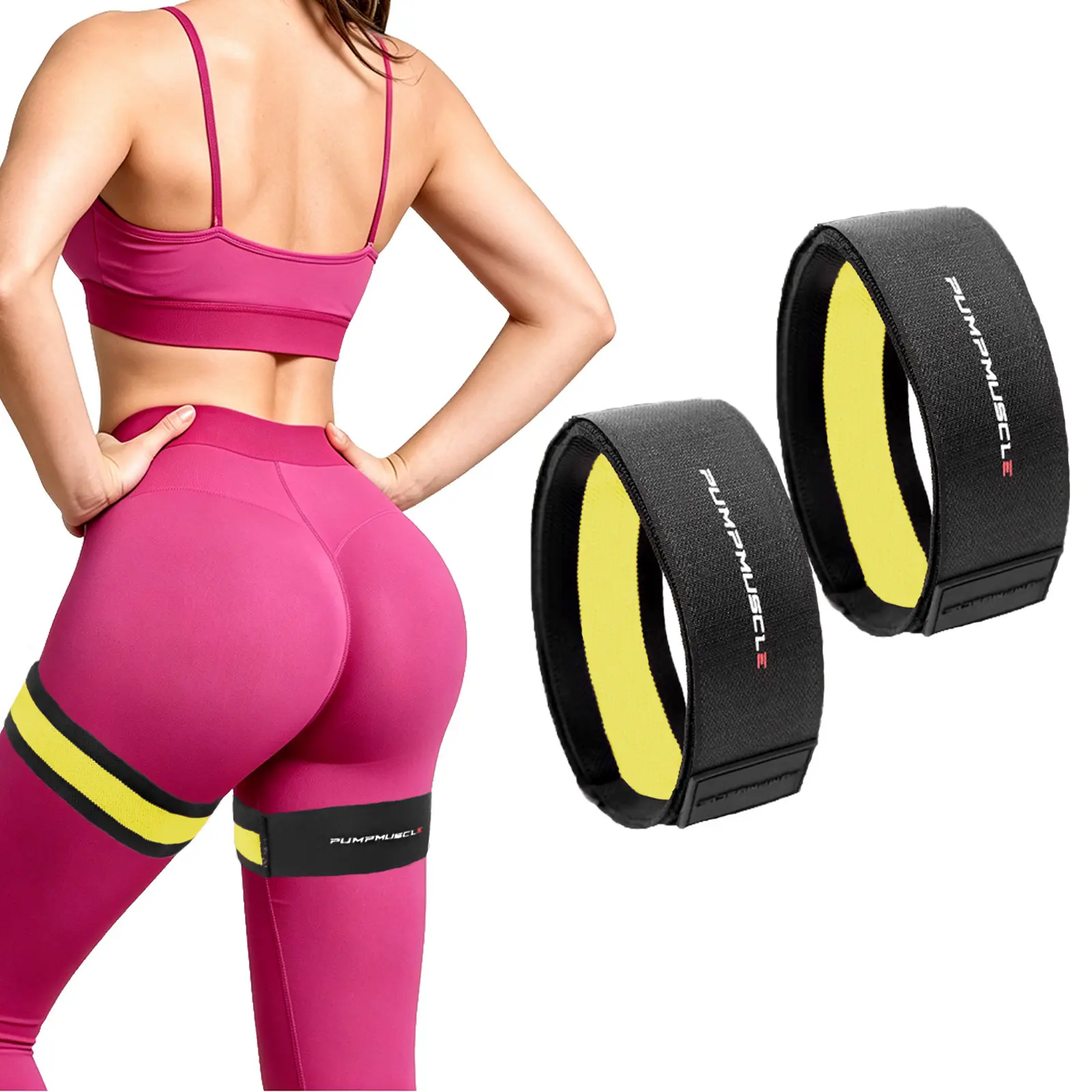 BFR Booty Bands – Premium Fabric Resistance Bands for Blood Flow Restriction Training, Non-Slip Glute Loops, Ideal for Squats, Thighs & Hip Activation, Perfect for Home Gym & Daily Workout
