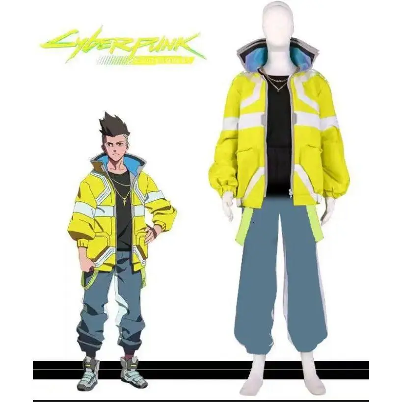Cyberpunk Edge Walker male lead David themed hoodie hoodie