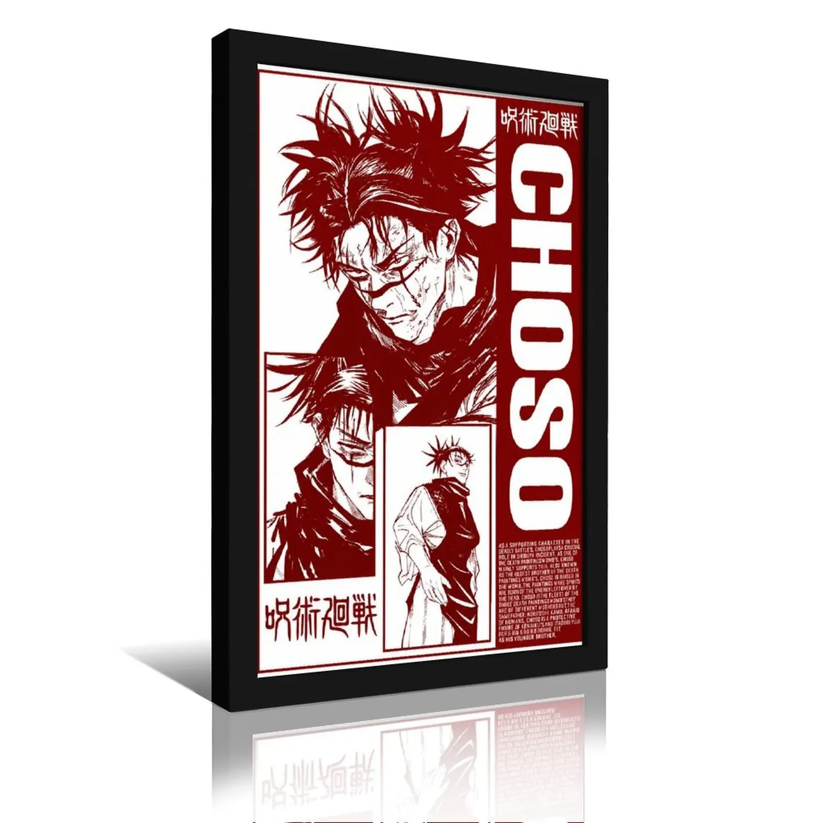 Choso Jujutsu Kaisen Anime Canvas Naruto Pain 'Shinra Tensei' Canvas Wall Art – Iconic Manga Scene Destroying Konoha Poster Akatsuki Leader Epic Attack Print,Canvas Poster Wall Decor, Room Decorations, Funky Home Decor,anime wall art,bedroom canvas poster