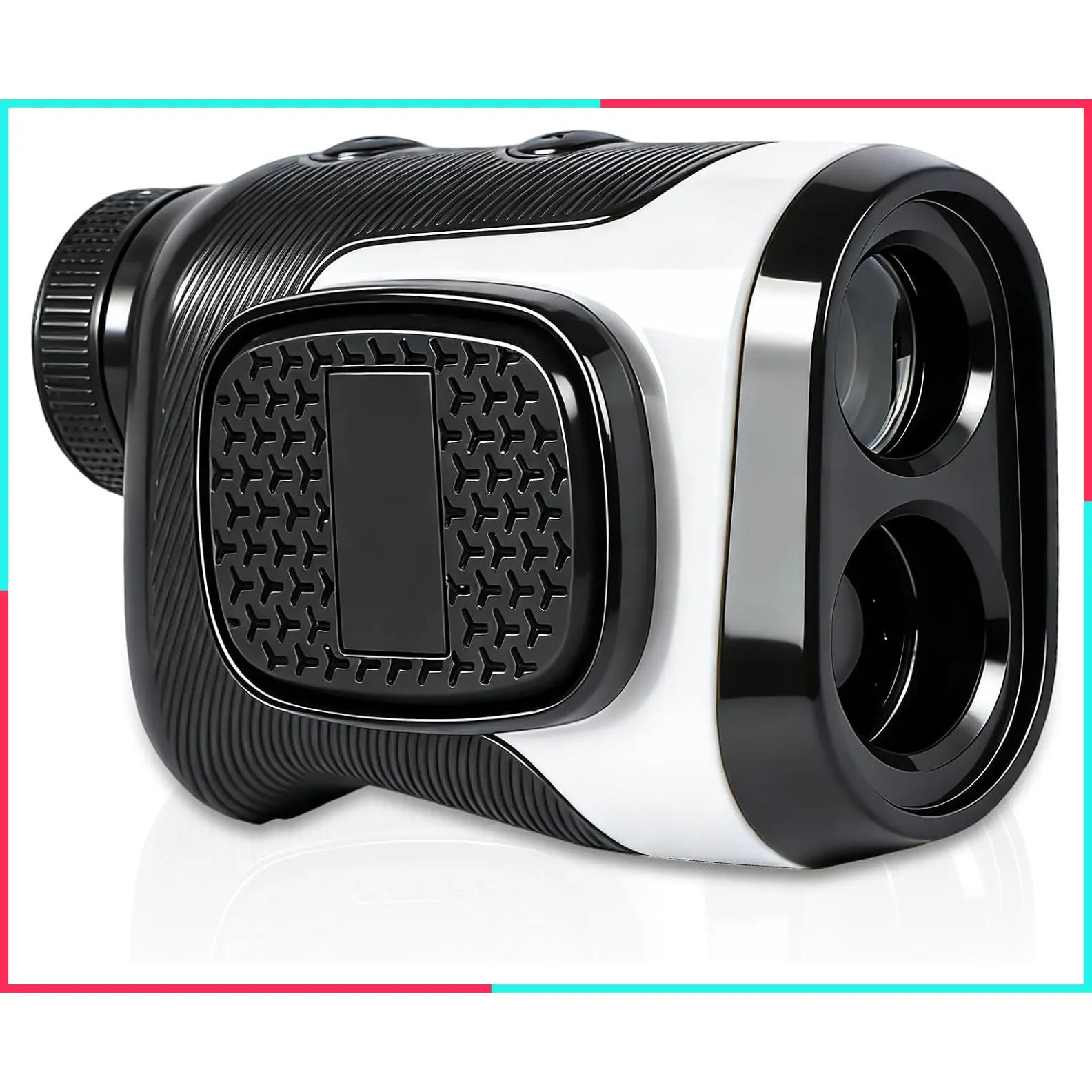 Golf Rangefinder Magnetic Holder Mount, Strong Magnet for Golf Cart, Adhesive Secure Attachment, Easy Release, Range Finder Accessory