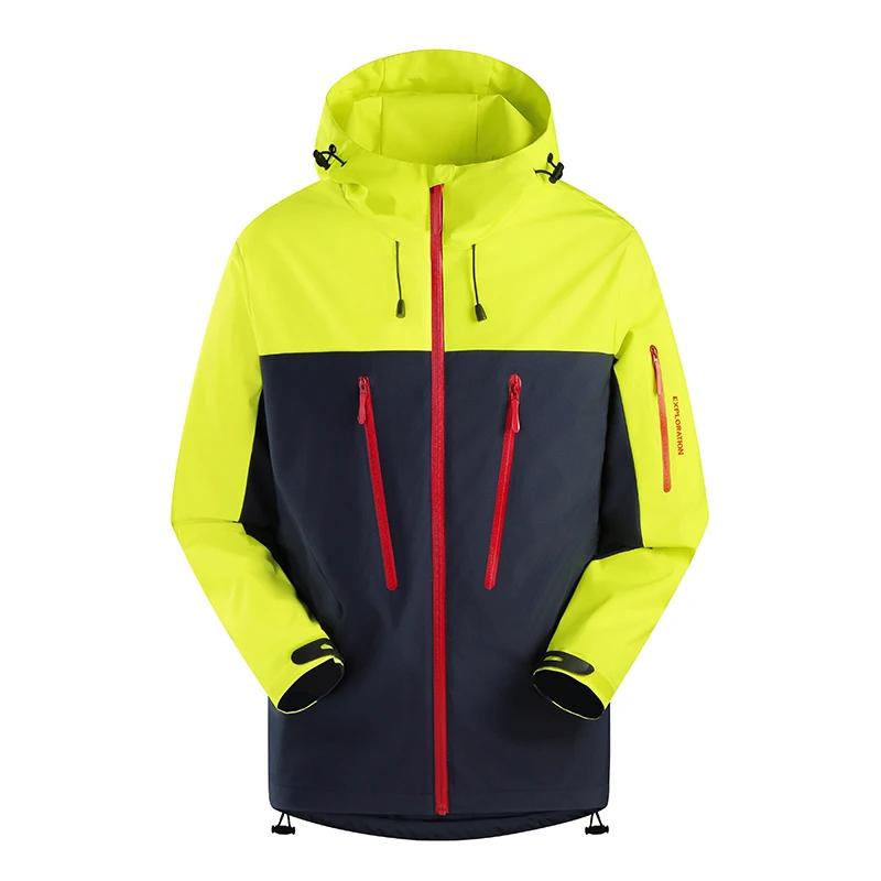 Kyn Apparel Spring New Men's Mountaineering Jacket Windproof and Waterproof Fabric Fashion Hip Hop Design Casual Oversize Outdoors Coat