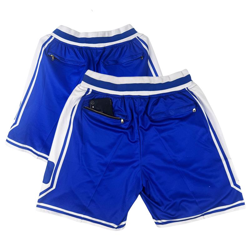 UKE 2026 Summer Basketball Shorts with Four Pockets Sewing Embroidery Lettering Breathable Retro Style for Outdoor Sports Beach Large Size Black White Blue