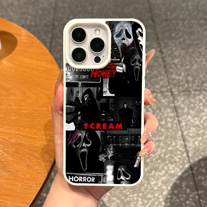 Premium Magnetic Case for iPhone11/12/13/14/15/16/17/promax Scream Horror Collage MagSafe Ready,Anti-Fall,Ultra-Thin Design | Perfect for Everyday Use