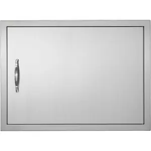 VEVOR BBQ Access Door - 18Wx 20H Inch Stainless Steel Vertical Door for Grilling Station