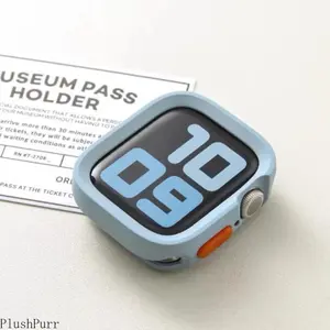 Matte Soft Bumper Case, full edge protection, flexible & skin-friendly. Fits Apple Watch S9/S10/S11 and SE, ideal for daily wear. Watch not included. summerwins