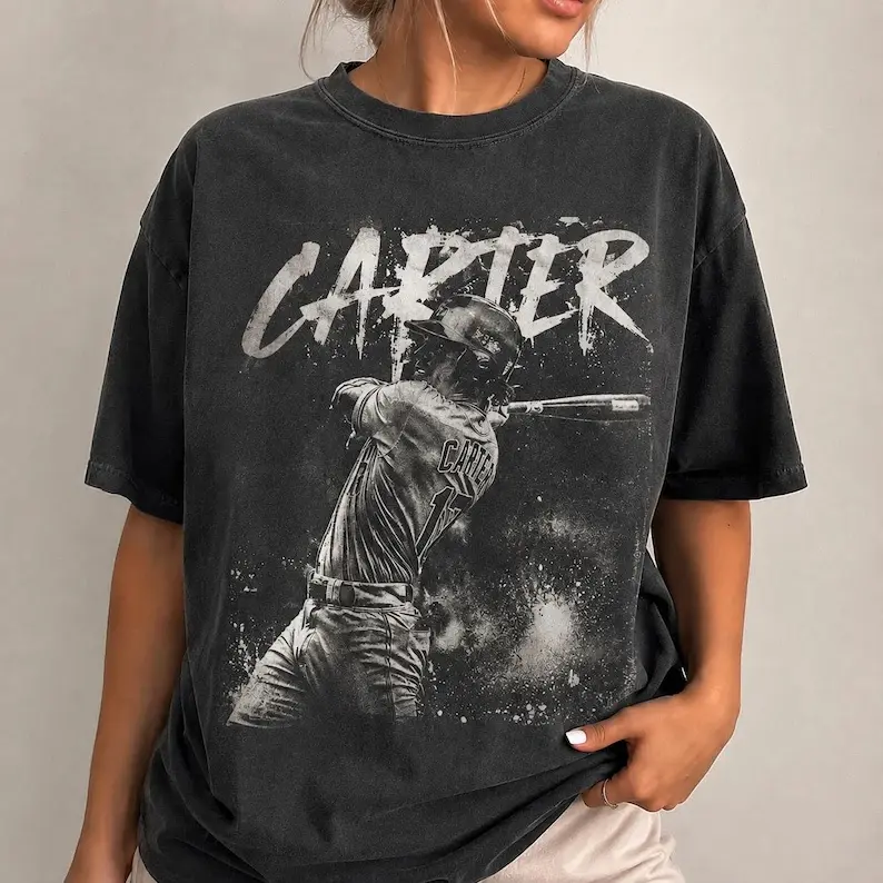 Baseball Photo Shirt, Custom Baseball Player Portrait Shirt, Baseball Mom Tee, Softball Player Shirt, Retro 90s Rap Tee