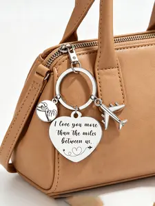Remote Relationship Keychain, Gift for Boyfriend, Girlfriend, Partner, Husband, Wife, Birthday, Christmas, Thanksgiving Present
