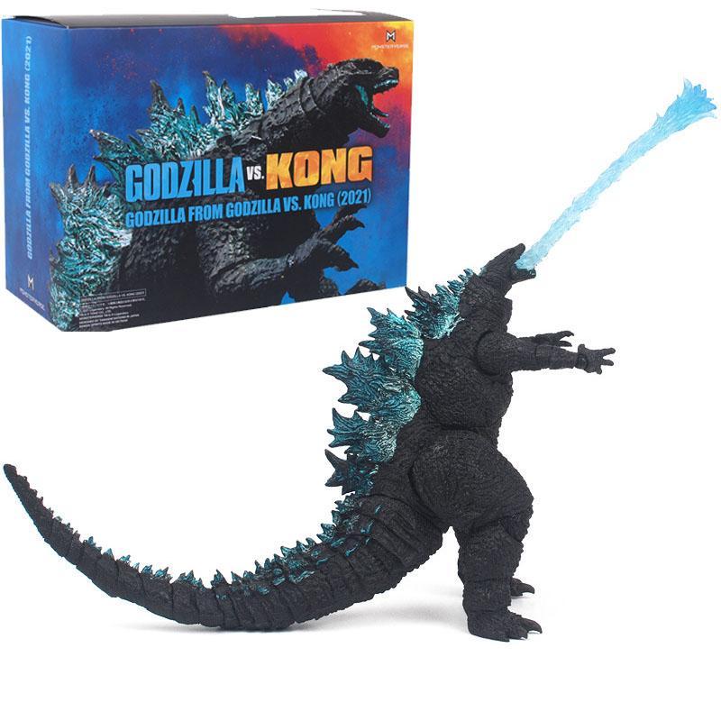 2021 King Kong Vs Godzilla Action Figure Movie Model Movable Joints Chimpanzees Gojira Figma Toys For Children Kids Gifts