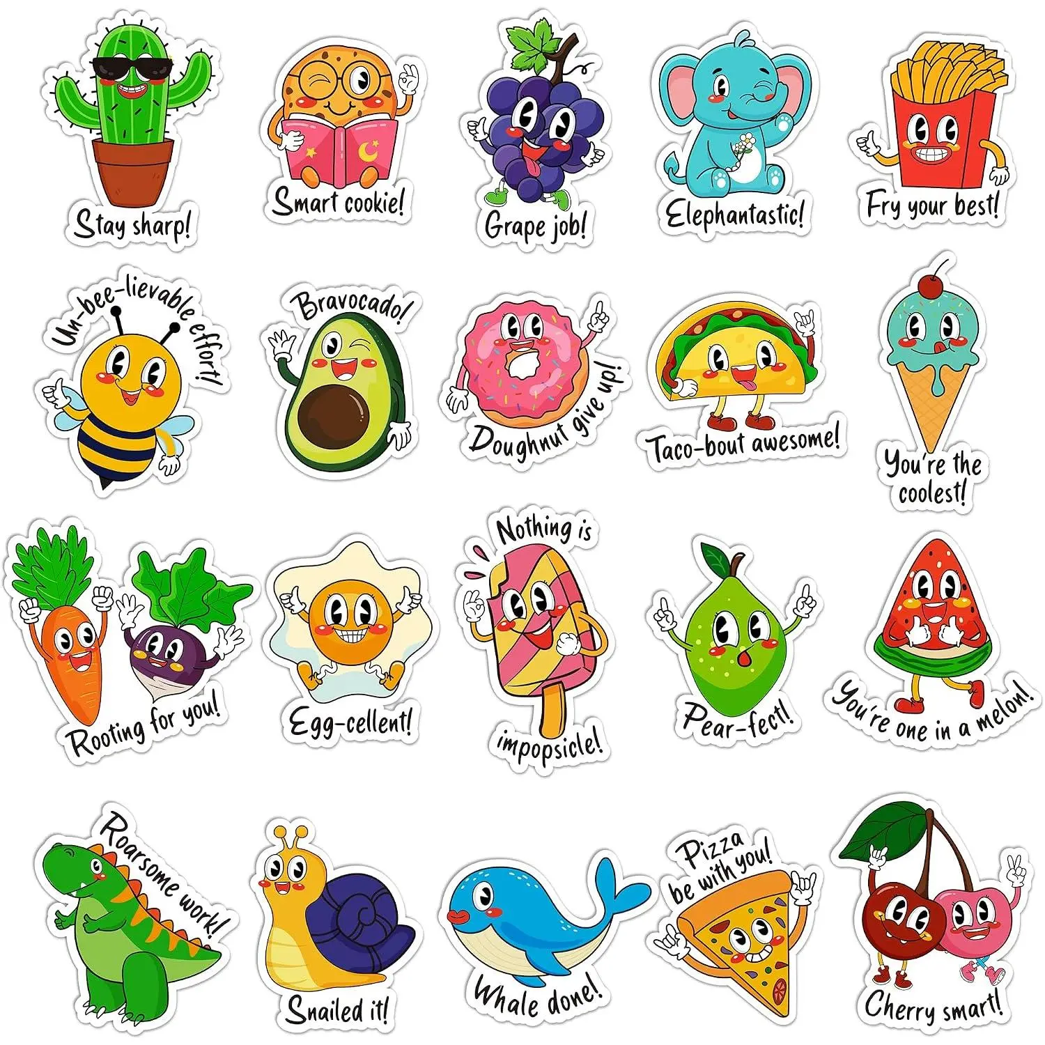 800 count Punny Teacher Sticker for Student,  Motivational  Stickers for  Classroom,  Have Essentials for Teachers Elementary, Positive Encouragement Stickers  School Supplies