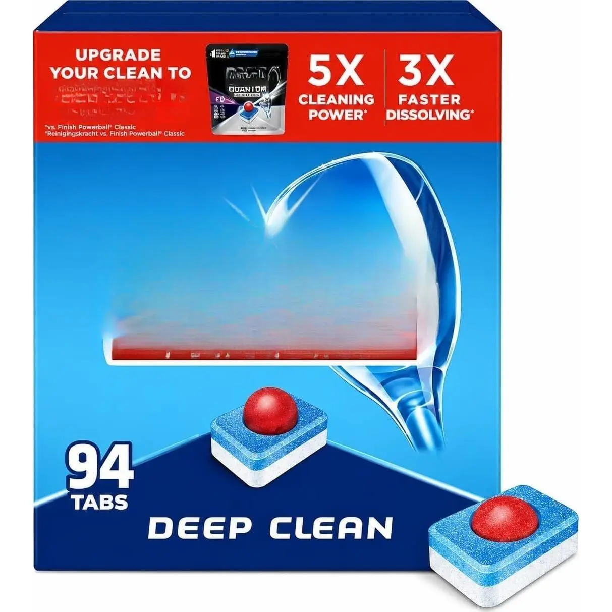 Dishwasher Pods, Dishwasher Tablets Plastic Free,  Scent, 94 Count