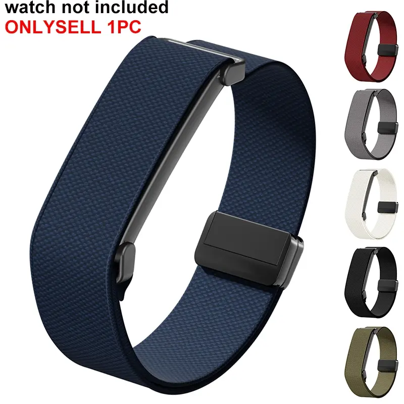 New Magnetic Nylon Loop Watch Strap for Google Fitbit Air Loop Breathable Band Wristband Correa Replacement Accessories