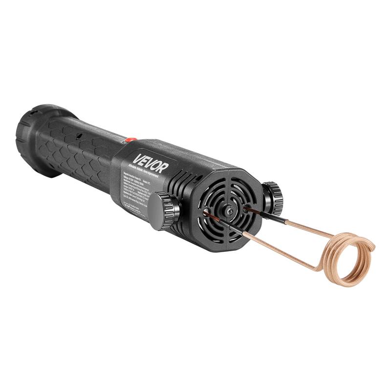 VEVOR Induction Heater Bolt Removal, 1100W 110V Magnetic Induction Heater Kit, Handheld Nut Buster Tool, Mini Heating Machine for Rusty Screw Removing, Car Garage Repairing Tools with 8 Coil and Box