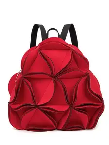 2026 New Unique Style Women's Backpack, Floral Design Patchwork Bag, Fashionable School Bag, Versatile Shoulder Bag for Girls