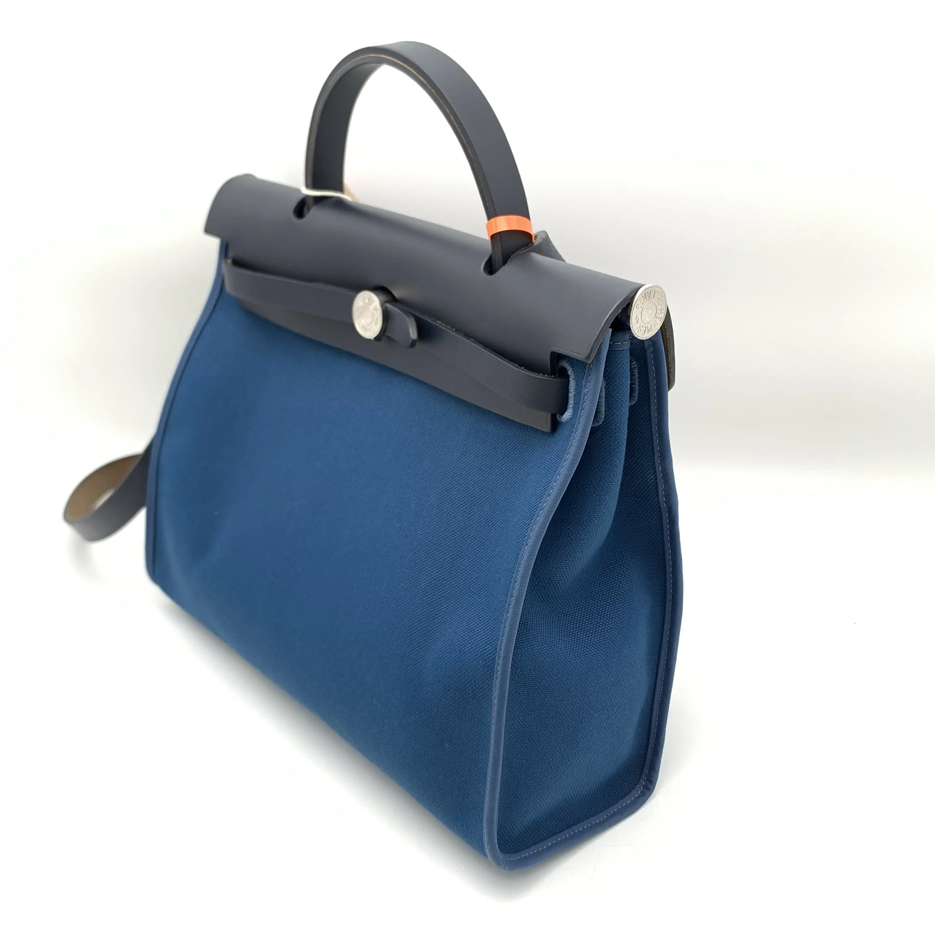 Pre-owned Hermès blue herbag31 handbag/10021732 luxury men's model