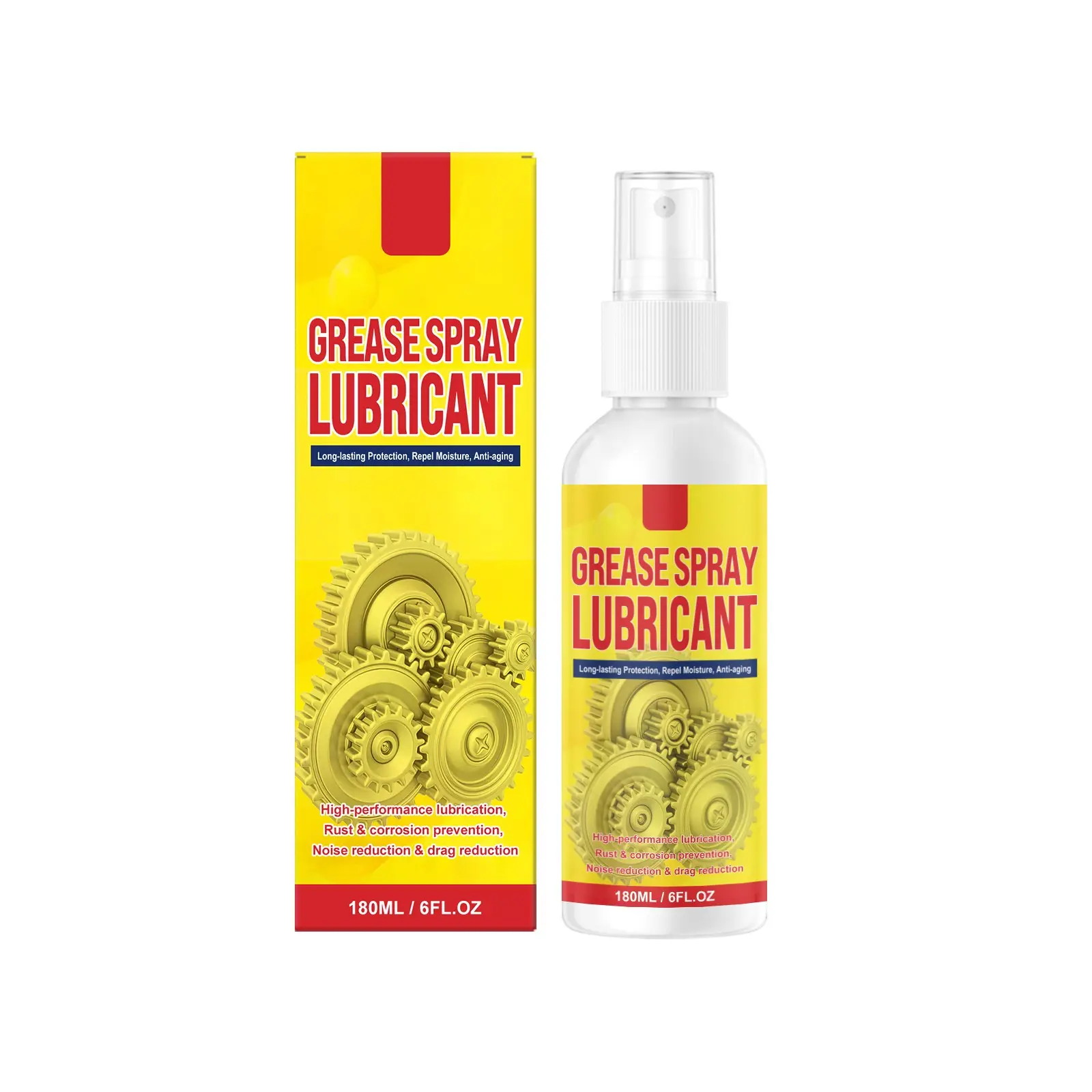 Cross-Border Bestseller Rust Remover Spray, Metal Cleaning Agent, Noise Reduction, Smooth Surface, Multi-Scene Application