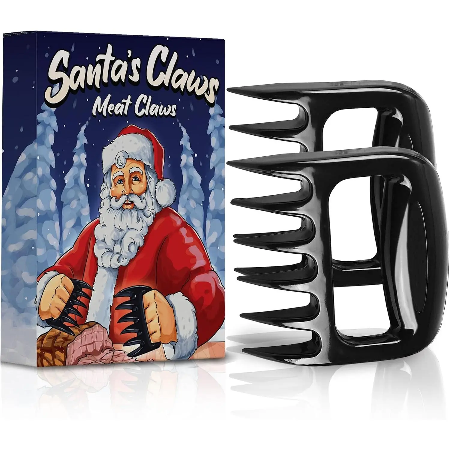 Meat Shredder Claws for BBQ Pulled Pork Grilling Shredding Tool Stocking Stuffers Gifts for Men Women Adults Dad Christmas White Elephant Funny Gag Novelty Useful Unique Cool Presents
