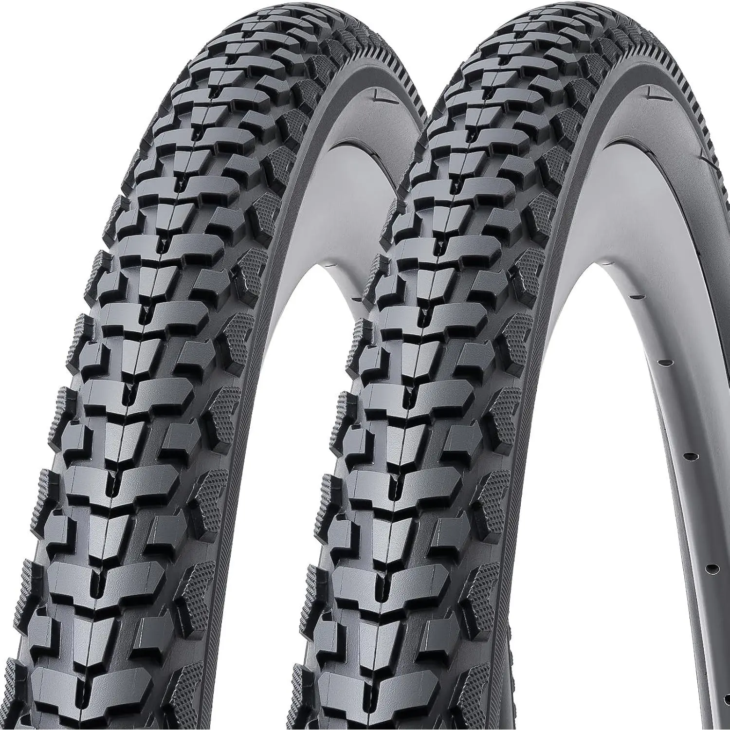 2-PCS 700x38C Bike Tires 40-622 700C Replacement Bike Tires for Gravel, Road, Hybrid Bike, Clincher Tire