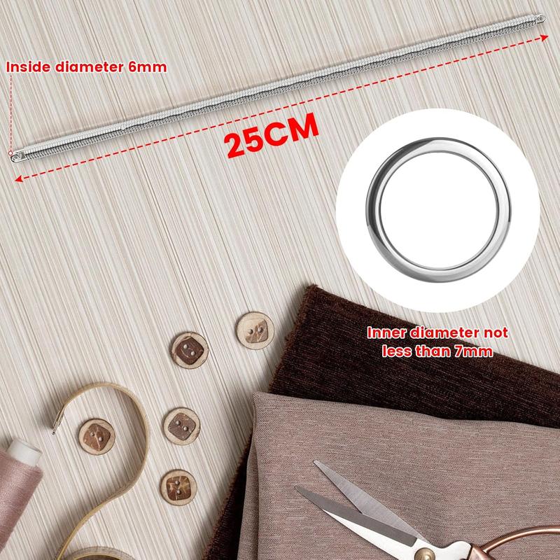 3PCS Spring Loop Threader, Bendable Multi-Purpose Cord Threading Tool for Eyelets, Elastic and Lace