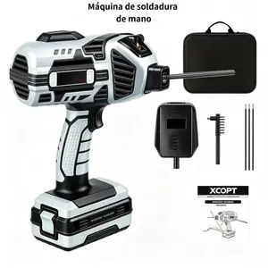 Portable Handheld Welding Machine, Mini Electric Arc Welder, Adjustable Current, Anti-stick Design, Lightweight Easy Carry, For Household Metal Welding Repair Work