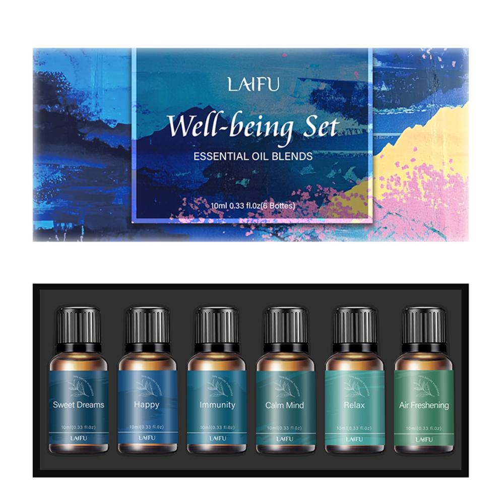 Customized water-soluble aromatherapy essential oil set for humidifiers, diffusers, candle making, soap scents, perfect for home, hotel, restaurant
