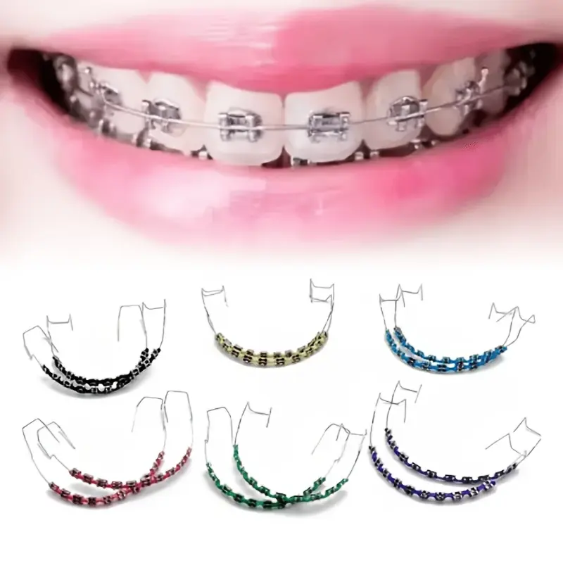 High-Quality Steel+Synth. Temporary Fake Tooth Decorations with Removable Hooks, Comfortable Easy-Clean Teeth Protection Accessories for Parties & Roleplay Fun (Sports & Outdoor Protective Gear)