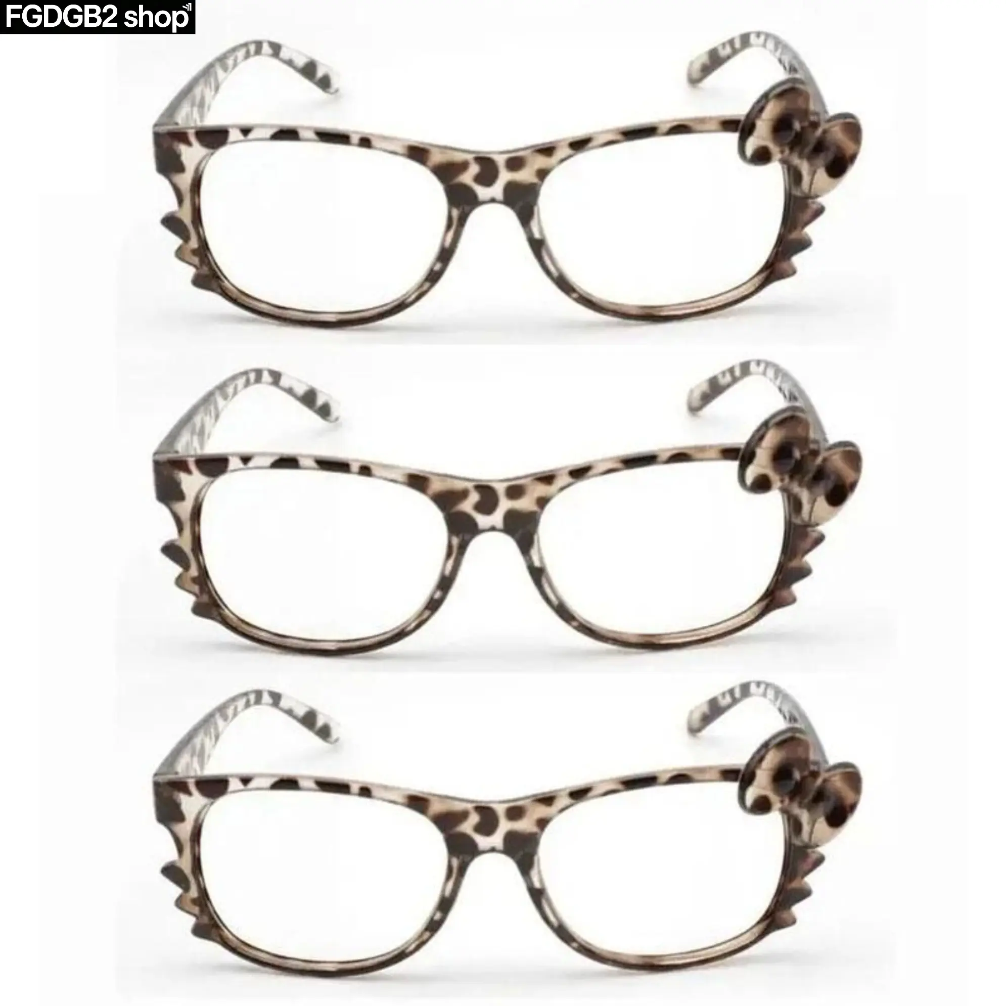 Women's Y2K Leopard Printed Cat Eye Sunglasses, Retro Kawaii Unisex Frames, UV400 UV Protection Polarized Lenses, Lightweight Cute Eyewear for Driving, Beach & Daily Wear