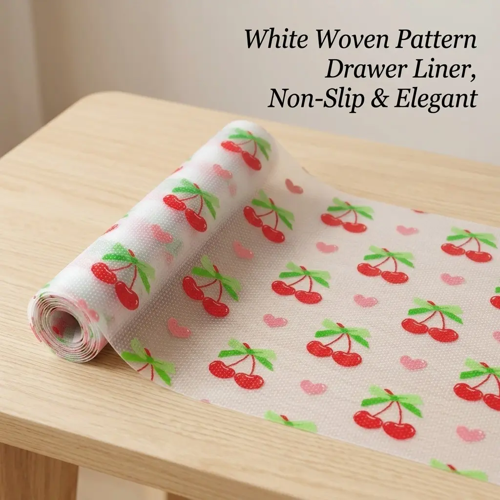 Antibacterial Moisture-Proof Eva Cabinet Non-Slip Pad, Thick Durable Material, Refrigerator Drawer Liner, Washable Dustproof Mat