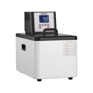 【DealsForYouDays】VEVOR Laboratory High-Temperature Circulating Oil Bath, Up to 300/572, 15 L Lab Constant Temperature Heating Tank, 0.1 High Precision, Internal and External Dual Circulation, for Laboratory
