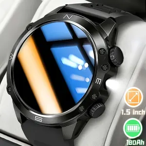 2026 New Durable Wearable Smartwatch, Android Smartwatch, Wireless Calling, Sports Fitness, Voice Control, 100+ Outdoor Modes, USB Charging, Perfect Gift
