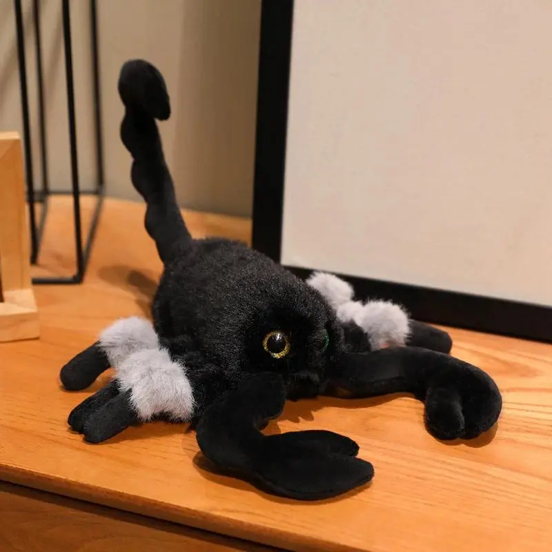 Scorpion Plush Stuffed Toys Cartoon Insect Pillows Doll Pendants Prank Props Kids Birthday Gifts