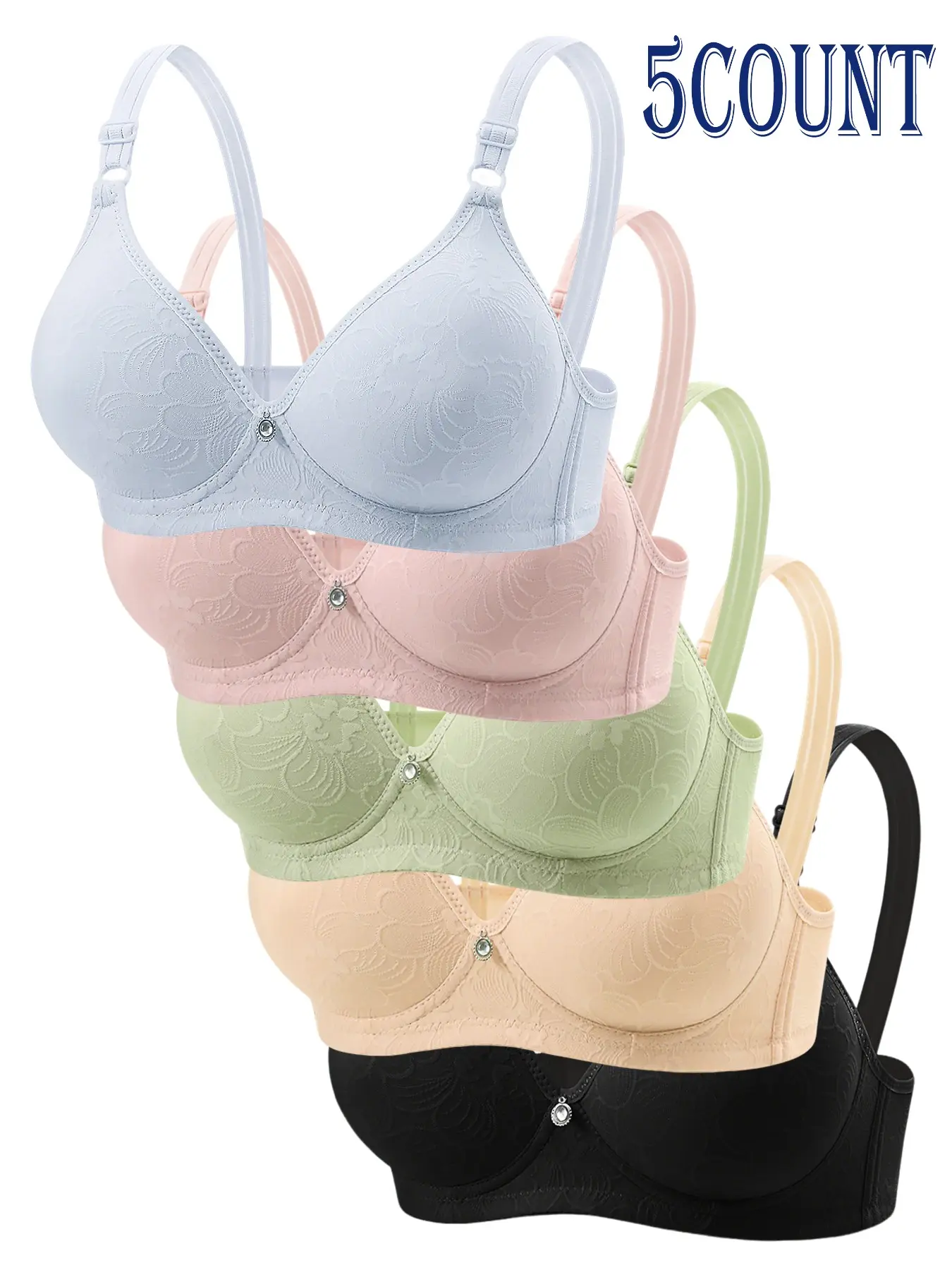 Ultimate Comfort Bra Set, Stylish Design for Daily Wear, Versatile Layering Option, Multiple Sizes Available, Custom Fit